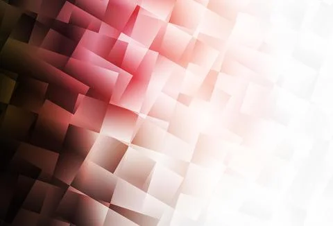 Light Pink, Red vector layout with lines, rectangles. Stock Illustration