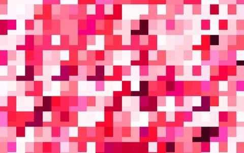 Light Pink, Red vector layout with lines, rectangles. 스톡 일러스트
