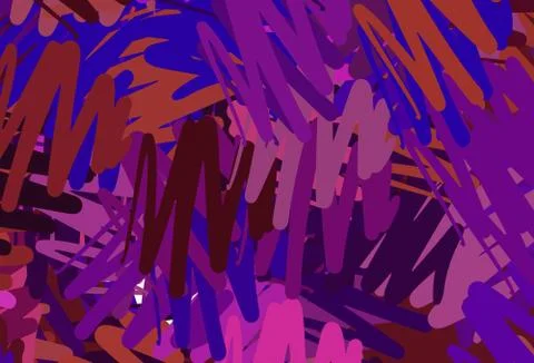 Light Pink, Red vector pattern with sharp lines. Stock Illustration