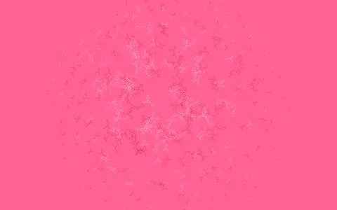 Light Pink, Red vector pattern with artificial intelligence network. Stock Illustration