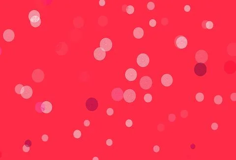 Light Pink, Red vector pattern with christmas snowflakes. 스톡 일러스트