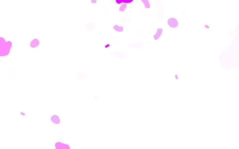 Light Pink, Red vector pattern with random forms. Illustrazione stock