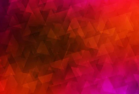 Light Pink, Red vector pattern in square style. Illustrazione stock