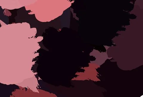 Light Pink, Red vector pattern with random forms. Stock Illustration