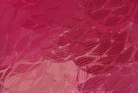 Light Pink, Red vector pattern with random forms. Stock Illustration