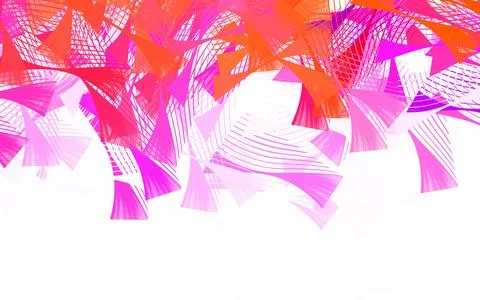 Light Pink, Red vector pattern with random forms. 库存插图