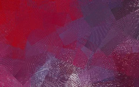 Light Pink, Red vector pattern with wry lines. Stock Illustration