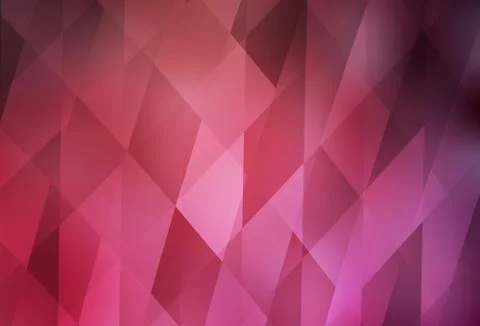 Light Pink, Red vector template with rhombus. Stock Illustration