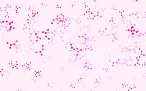 Light Pink, Red vector template with artificial intelligence structure. Stockillustratie