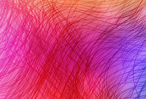 Light Pink, Red vector template with lines. Stock Illustration