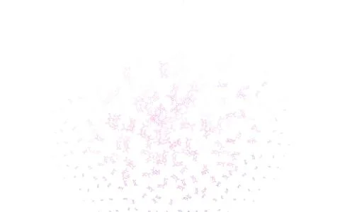 Light Pink, Red vector texture with artificial intelligence concept. イラスト素材