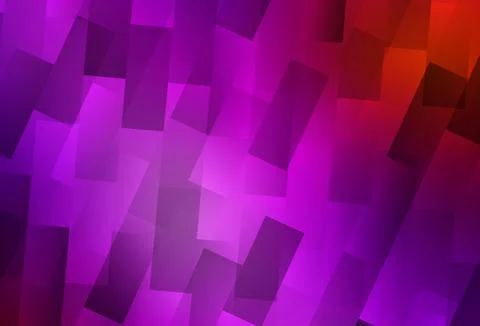 Light Pink, Red vector texture in rectangular style. Stock Illustration