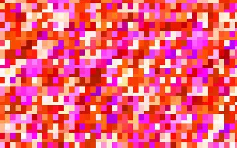 Light Pink, Red vector texture in rectangular style. Stock Illustration