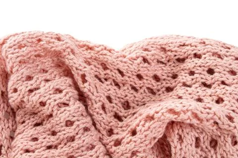 Light pink soft textile texture winter background Fotos de archivo