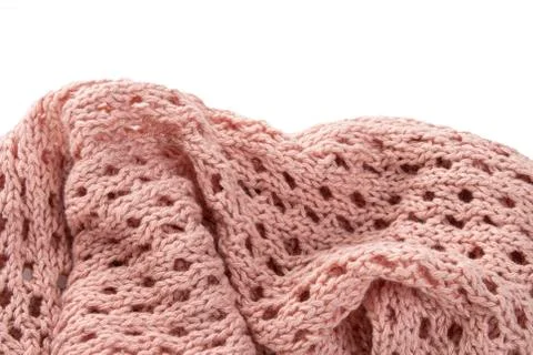 Light pink soft textile texture winter background Stock Photos