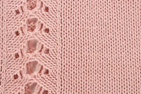 Light pink soft textile texture winter background Stock Photos