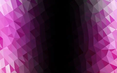 Light Pink vector abstract mosaic pattern. Stock Illustration