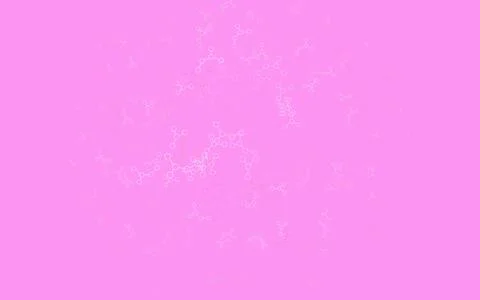 Light Pink vector backdrop with artificial intelligence data. Stock Illustration