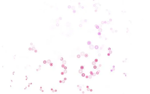 Light Pink vector backdrop with dots. Stock Illustration
