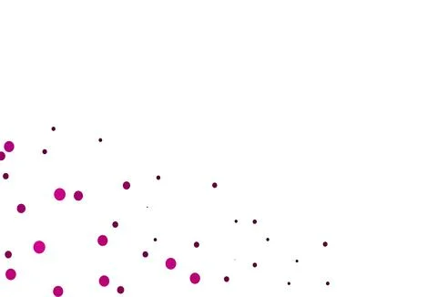 Light Pink vector backdrop with dots. Stock Illustration