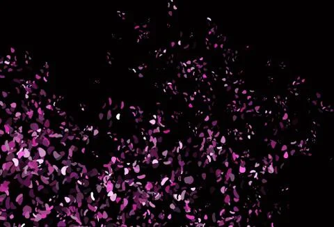 Light Pink vector background with abstract forms. Stock Illustration