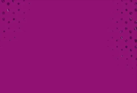Light pink vector background with bubbles. 스톡 일러스트