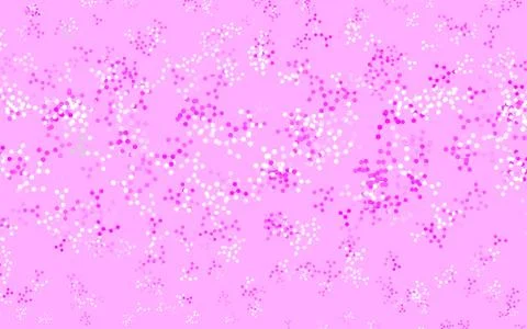 Light Pink vector background with forms of artificial intelligence. Stock Illustration