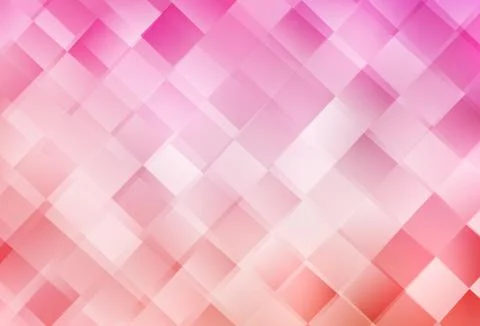 Light Pink vector background in polygonal style. Stock Illustration