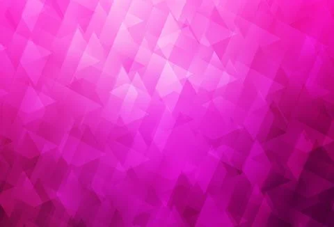 Light Pink vector background in polygonal style. イラスト素材