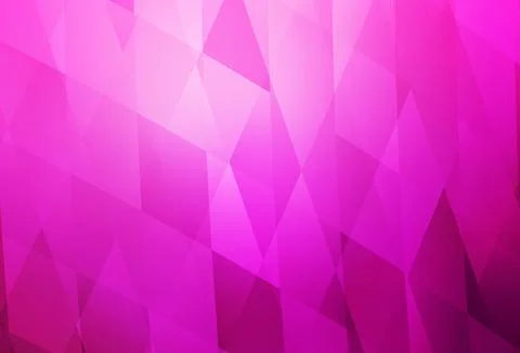 Light Pink vector background in polygonal style. Stock Illustration