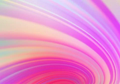 Light Pink vector blurred bright template. 스톡 일러스트