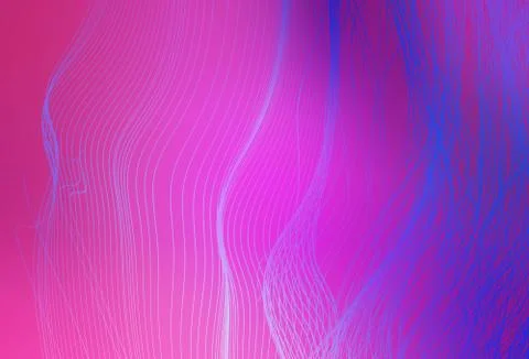 Light Pink vector blurred shine abstract template. Illustrazione stock