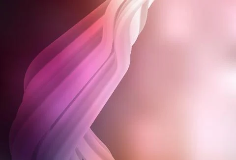 Light Pink vector blurred shine abstract template. Stock Illustration