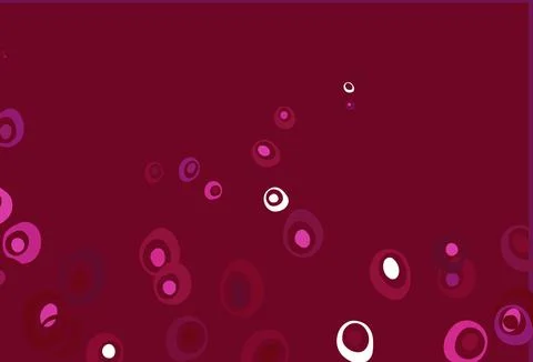 Light Pink vector cover with spots. Stock Illustration
