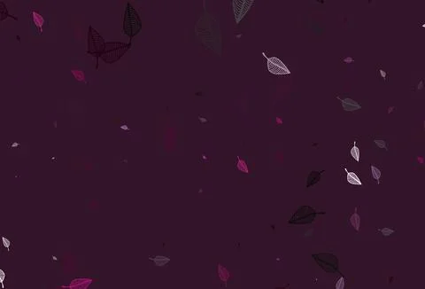 Light Pink vector doodle background. Stockillustratie