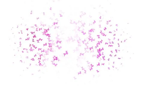 Light Pink vector doodle pattern with branches. 스톡 일러스트