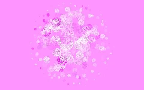 Light Pink vector elegant pattern with roses. Stock Illustration