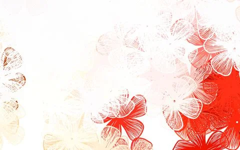 Light Pink vector elegant pattern with flowers Stock Illustration