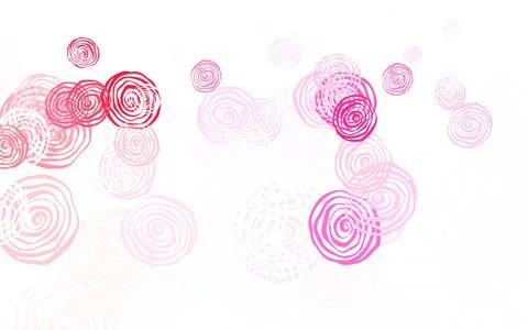 Light Pink vector elegant pattern with roses. Stock Illustration