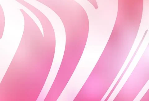 Light Pink vector glossy abstract background. Stock Illustration
