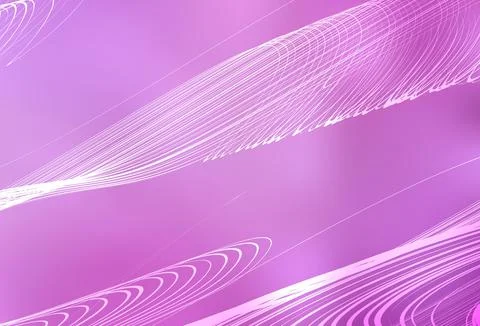 Light Pink vector glossy abstract layout. Stock Illustration
