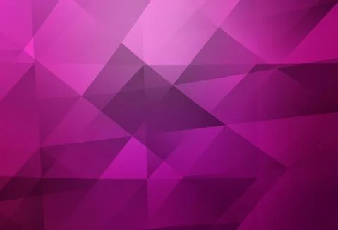 Light Pink vector gradient triangles pattern. Stock Illustration