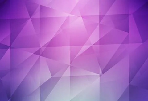 Light Pink vector gradient triangles texture. Illustrazione stock