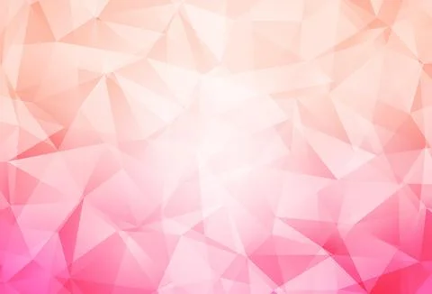 Light Pink vector gradient triangles pattern. イラスト素材