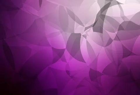 Light Pink vector gradient triangles pattern. Stock Illustration