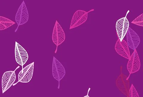 Light Pink vector hand painted pattern. Stock Illustration