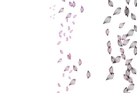 Light Pink vector hand painted pattern. Stock Illustration
