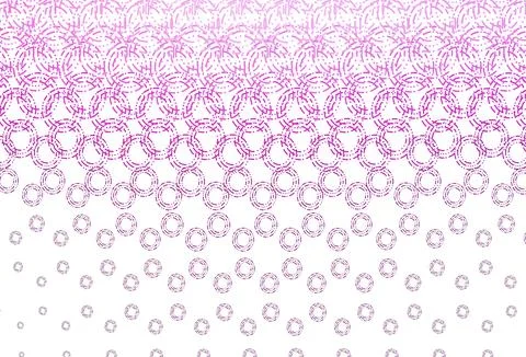 Light pink vector layout with circle shapes. Stock Illustration