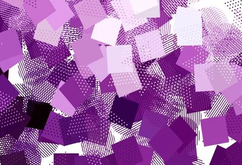 Light Pink vector layout with circles, lines, rectangles. 스톡 일러스트