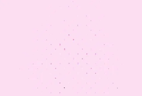 Light pink vector layout with elements of cards. Stock Illustration